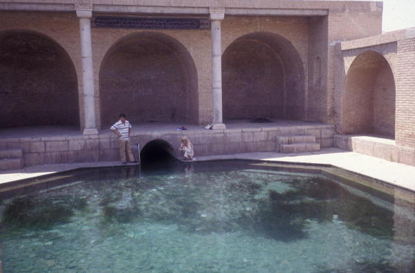 Qanat at Kashan from Wikimedia Commons (http://en.wikipedia.org/wiki/File:Qanat_Kashan.jpg)